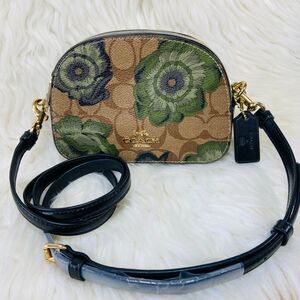 Coach Mini Serena Crossbody in Signature Canvas